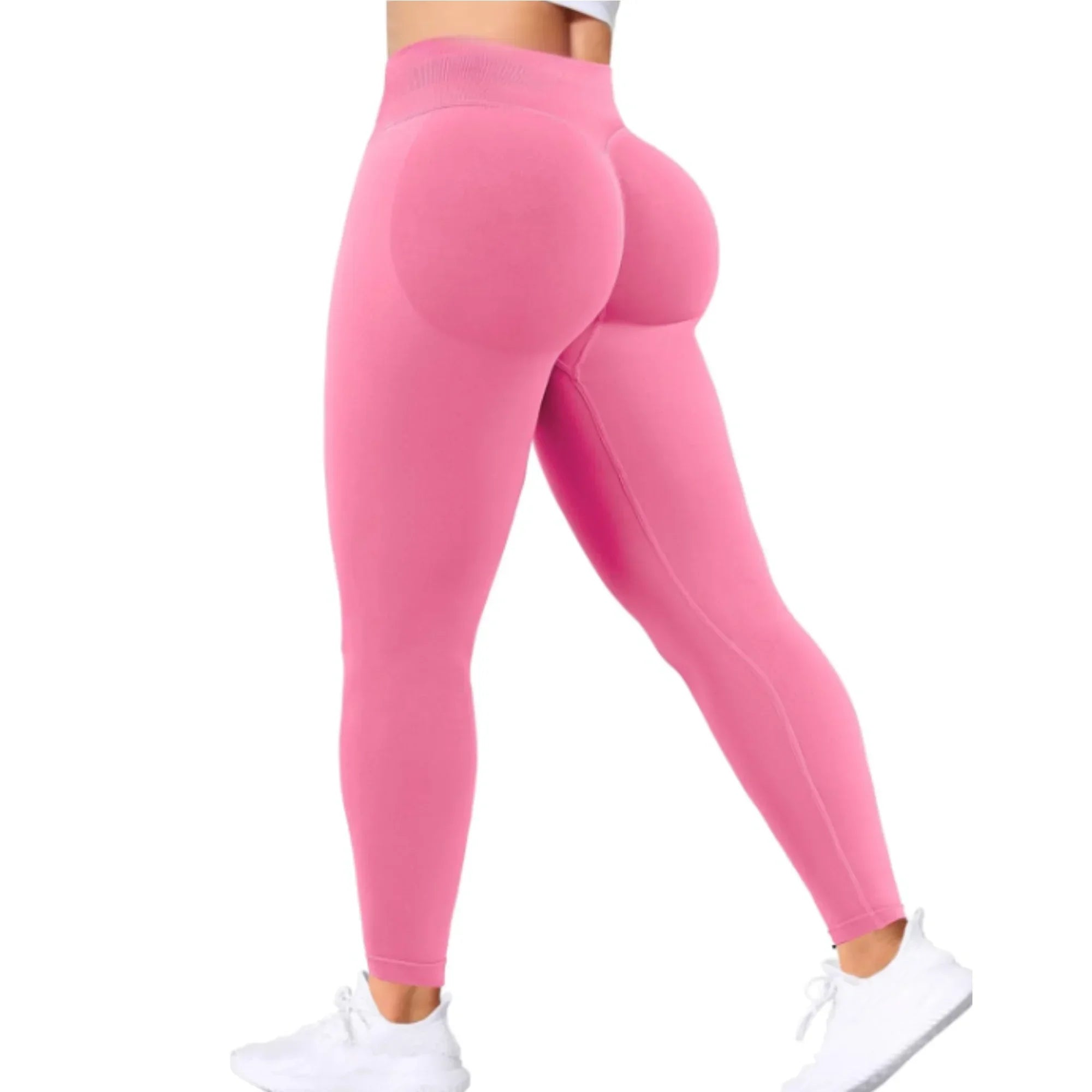 Lumora Seamless High-Waisted Yoga Leggings for Women – Sculpting Fitness Trousers