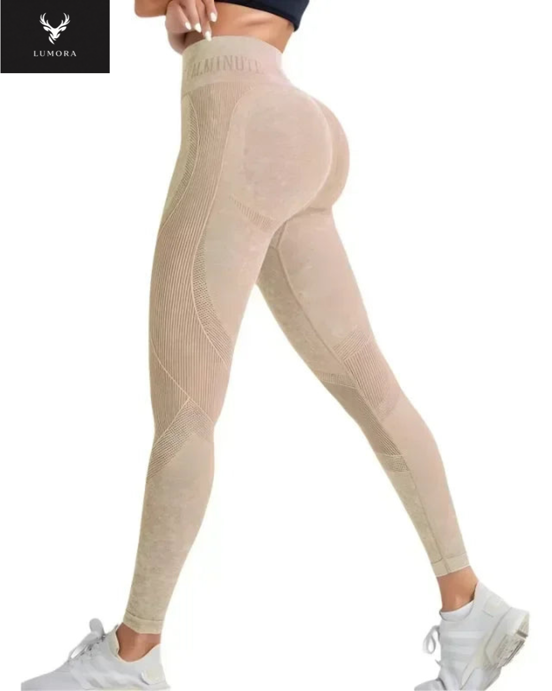 Lumora High-Waist Seamless Sculpting Leggings – Squat Proof & Glute Lift