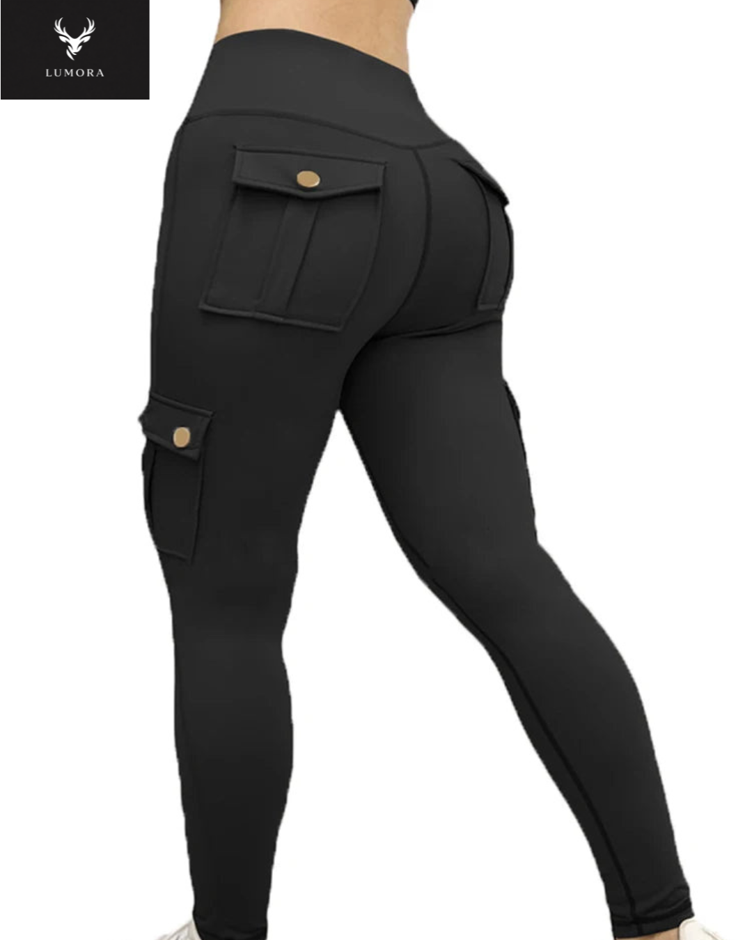 Lumora High-Waisted Pocket Gym Leggings for